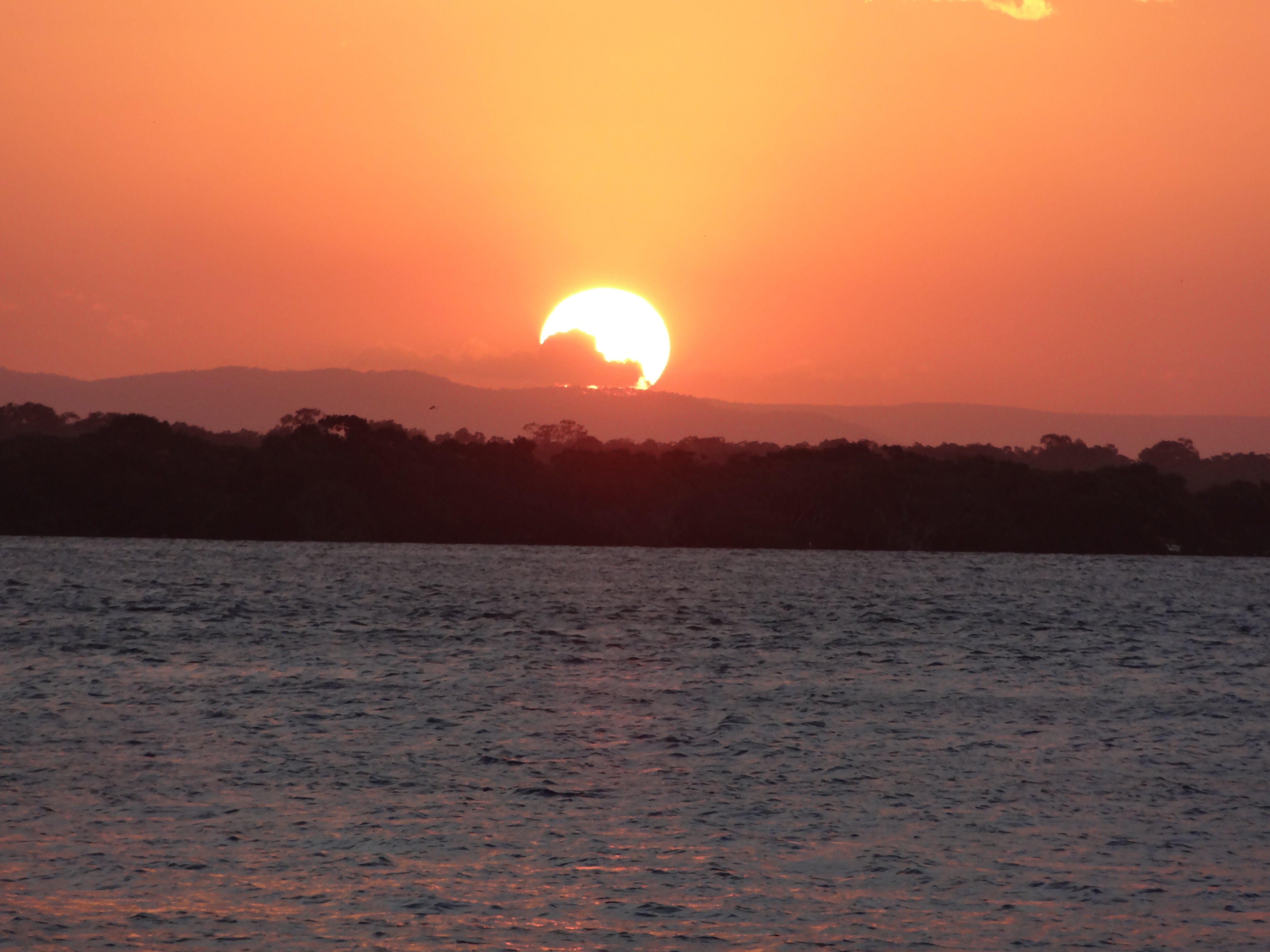 zachód słońca w Australii