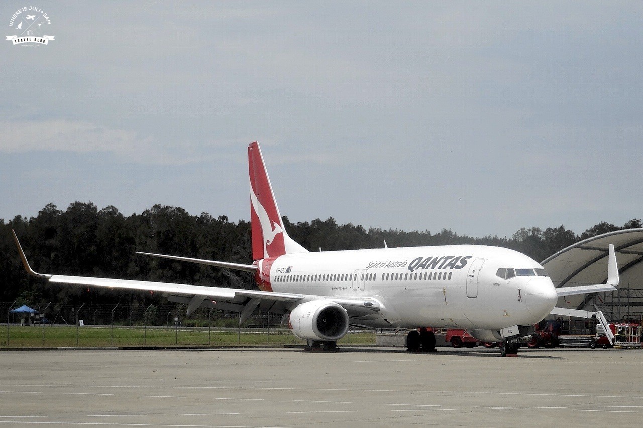 Qantas samolot