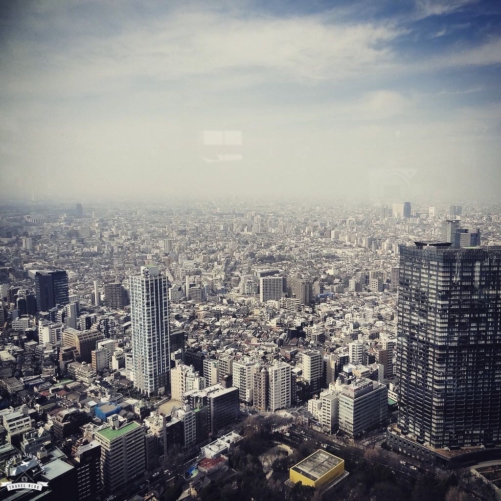 widok na Tokio