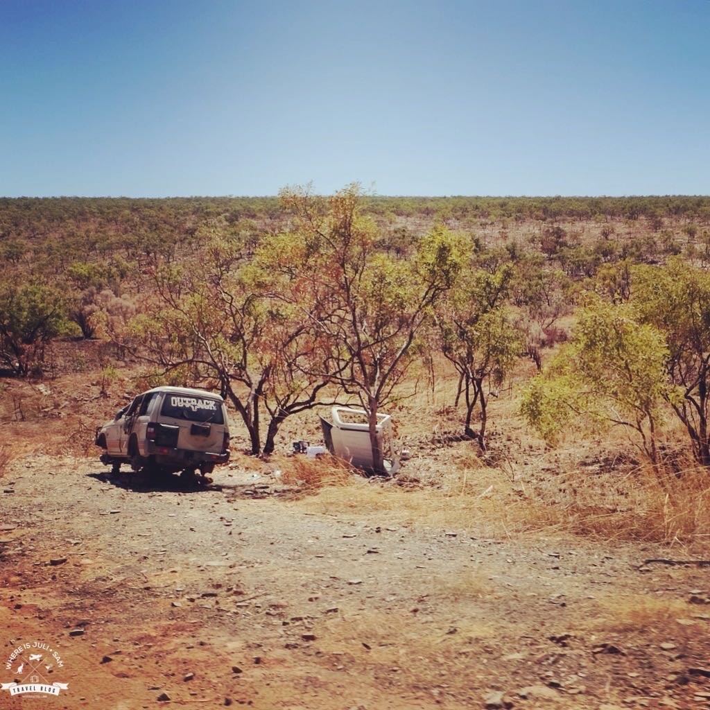 wrak na outbacku