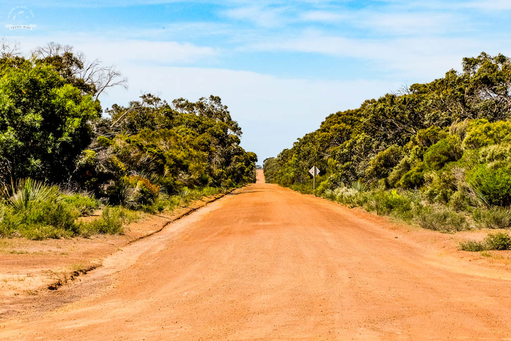 autostrada przez Kangaroo Island