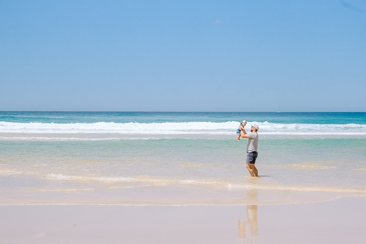 Plaze W Australii Z Dzieckiem